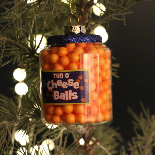 Cheese Ball Tub Decoration