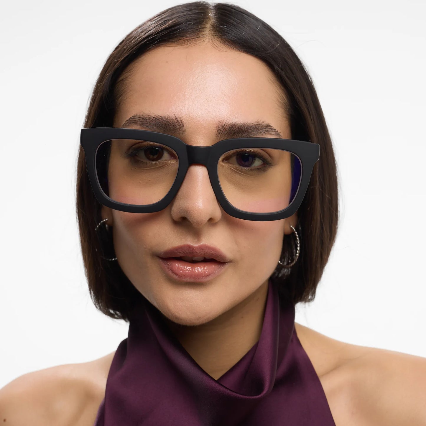 Max / Blue Light Glasses - Matte Black Noir