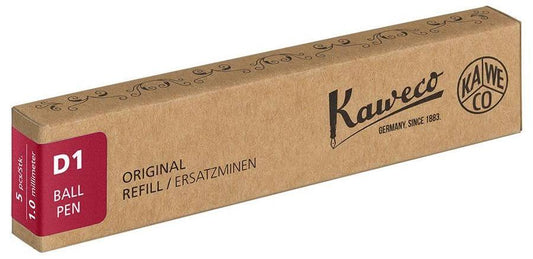 Kaweco Ballpoint Refills Pack of Five - Red