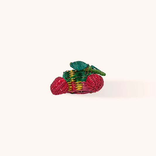 Woven Cherry Napkin Ring