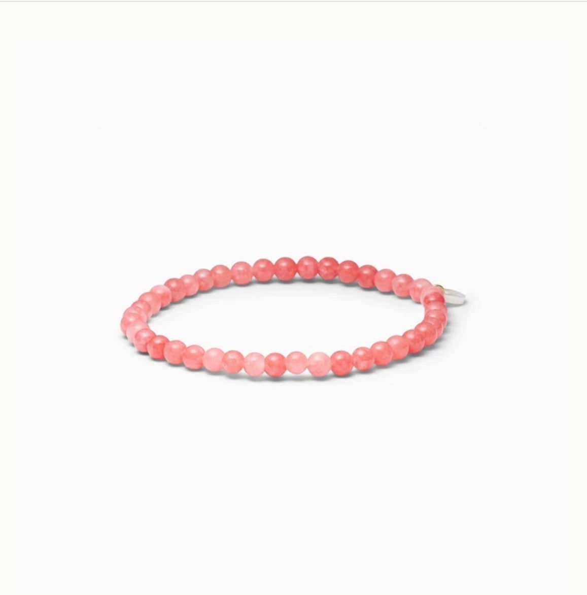 Petite Beaded Bracelet - Redstone Quartz