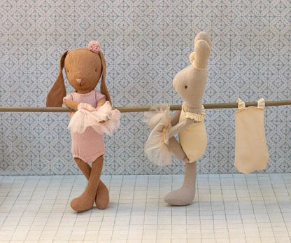 Bunny Size 1 - Chocolate Brown in Ballet Suit and Rose Skirt