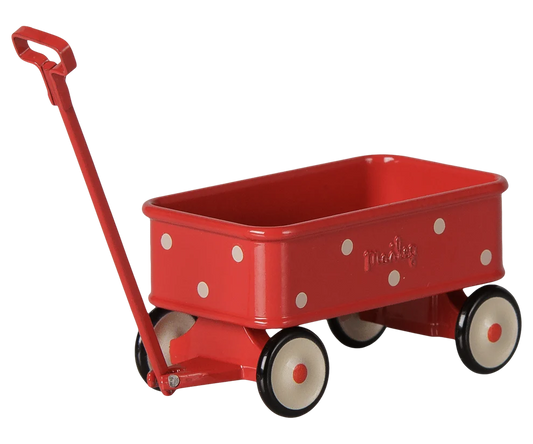 Pull along Wagon - Red