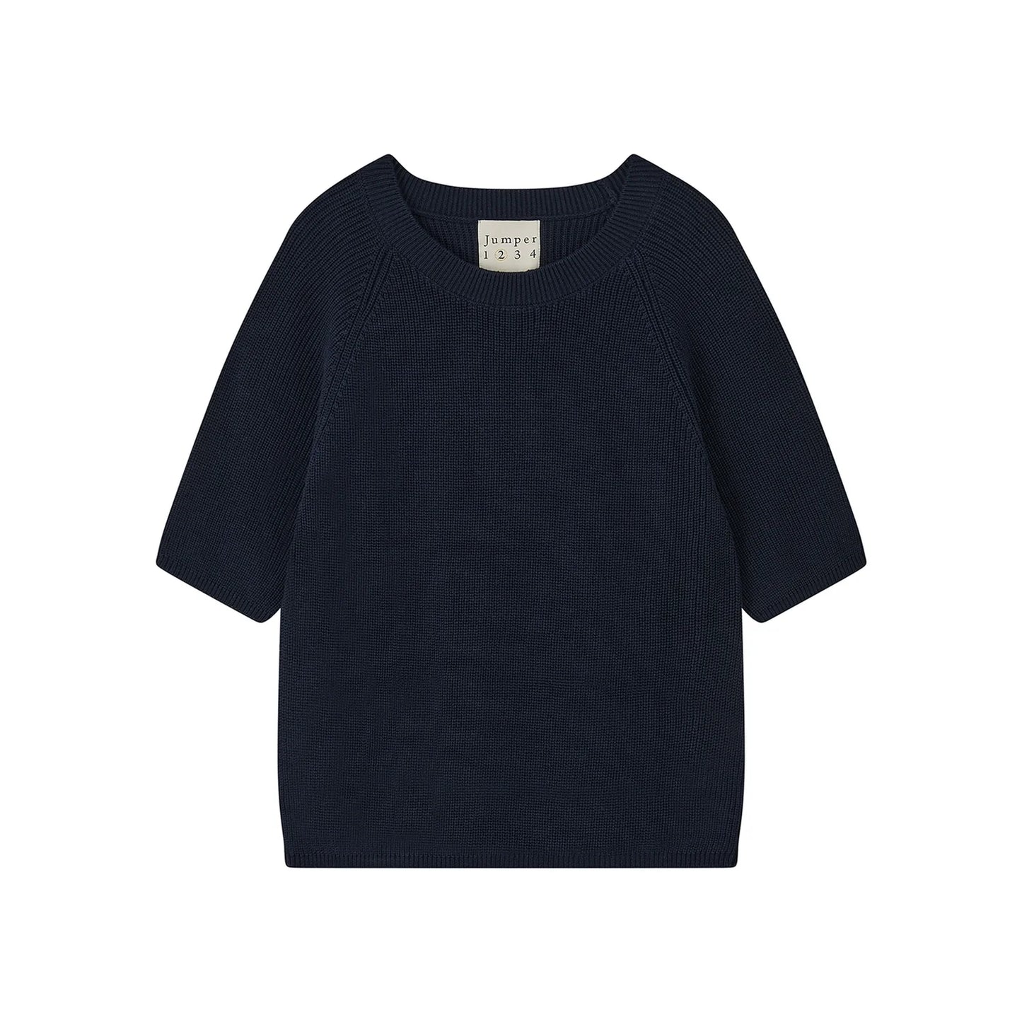 Fisherman Rib T-Shirt / Navy