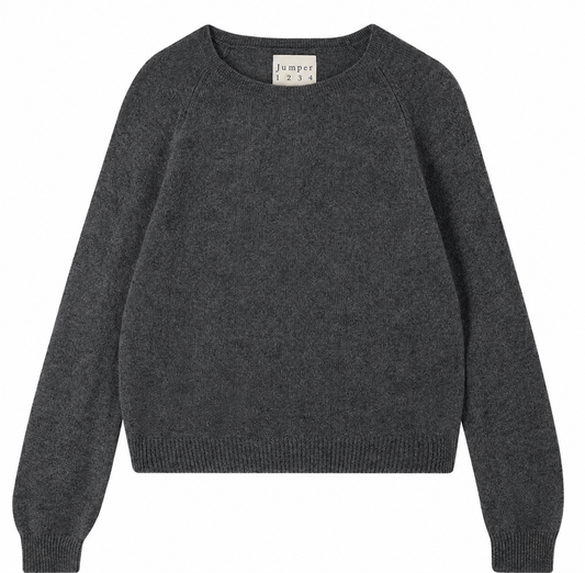 Crop Crew Jumper / Dark Shadow