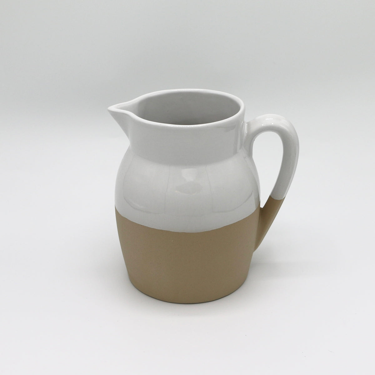Digoin Dipped Jug - N.10 White