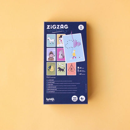Zigzag Lacing Game
