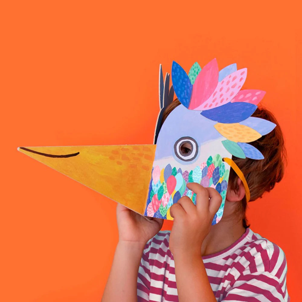 Be Wild - Bird Mask & Stickers