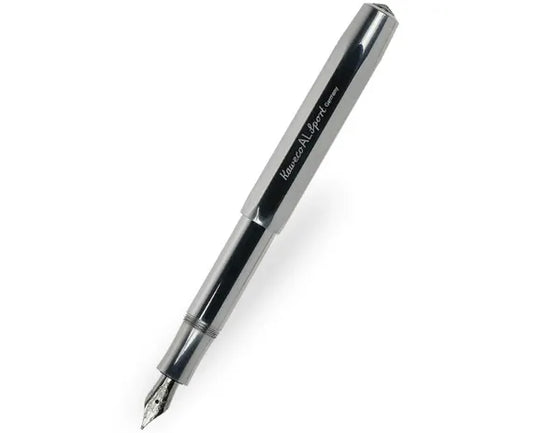 Classic Sport Fountain Pen - Raw Aluminium