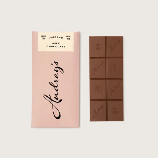 Audrey's Milk 38% Chocolate Bar