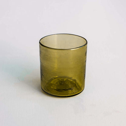 Salaheddin straight olive glass