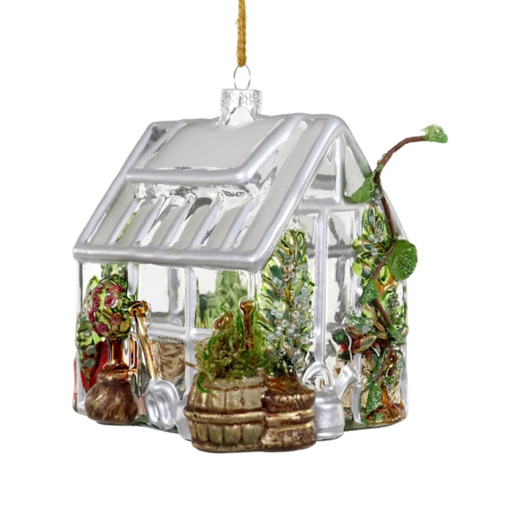 Festive Greenhouse Decoration