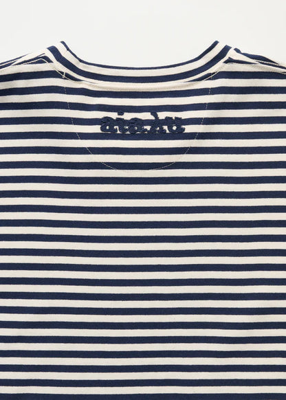 Lui Circular Striped Tee - Mix Night