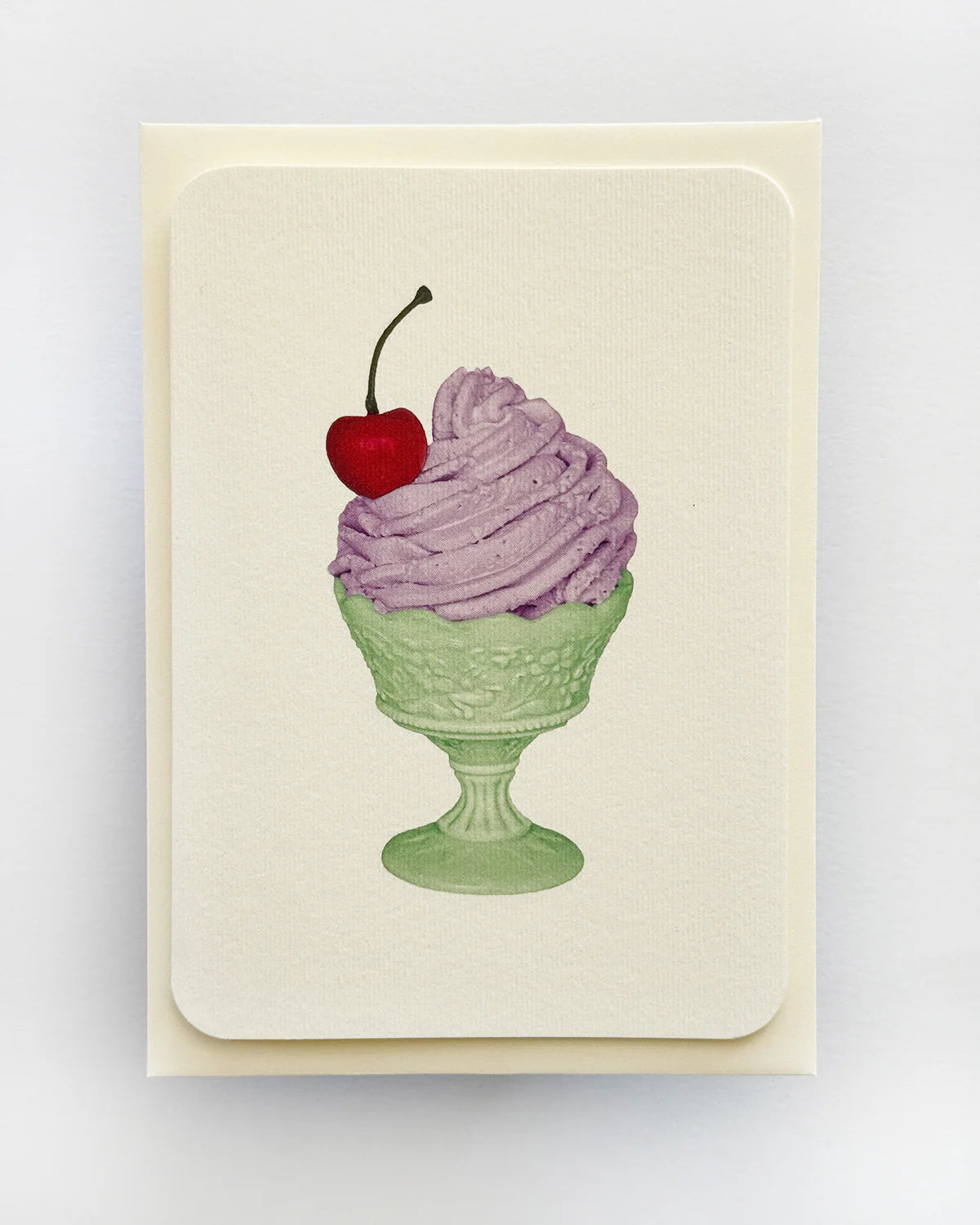 Lavender Chantilly Cream - Greeting Card