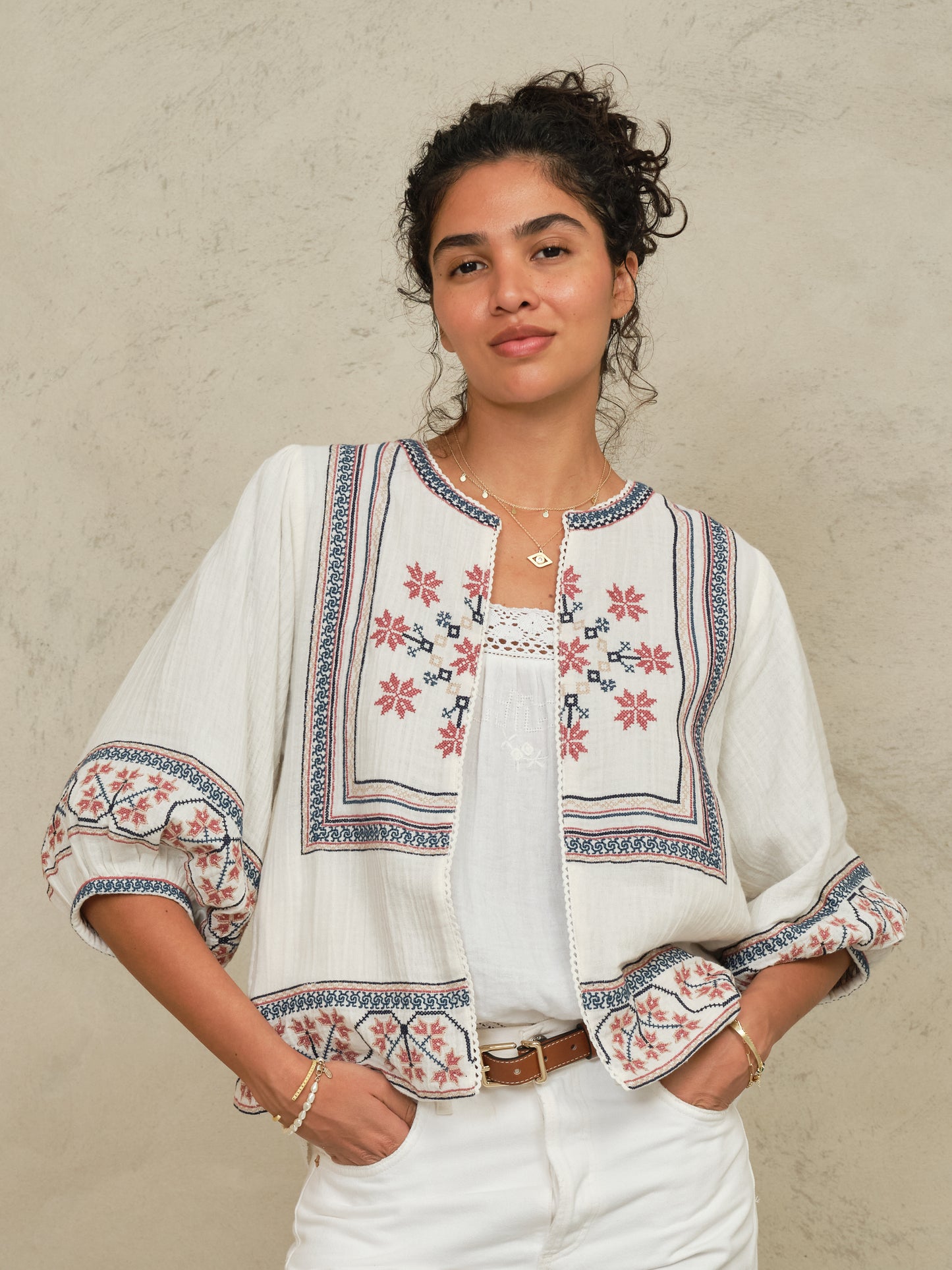 Calista Embroidered Jacket