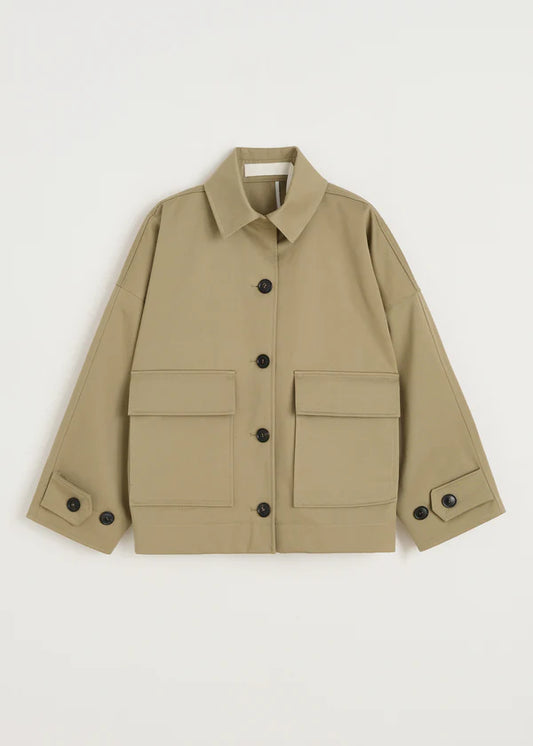 Ritu Jacket Twill - Pale Khaki