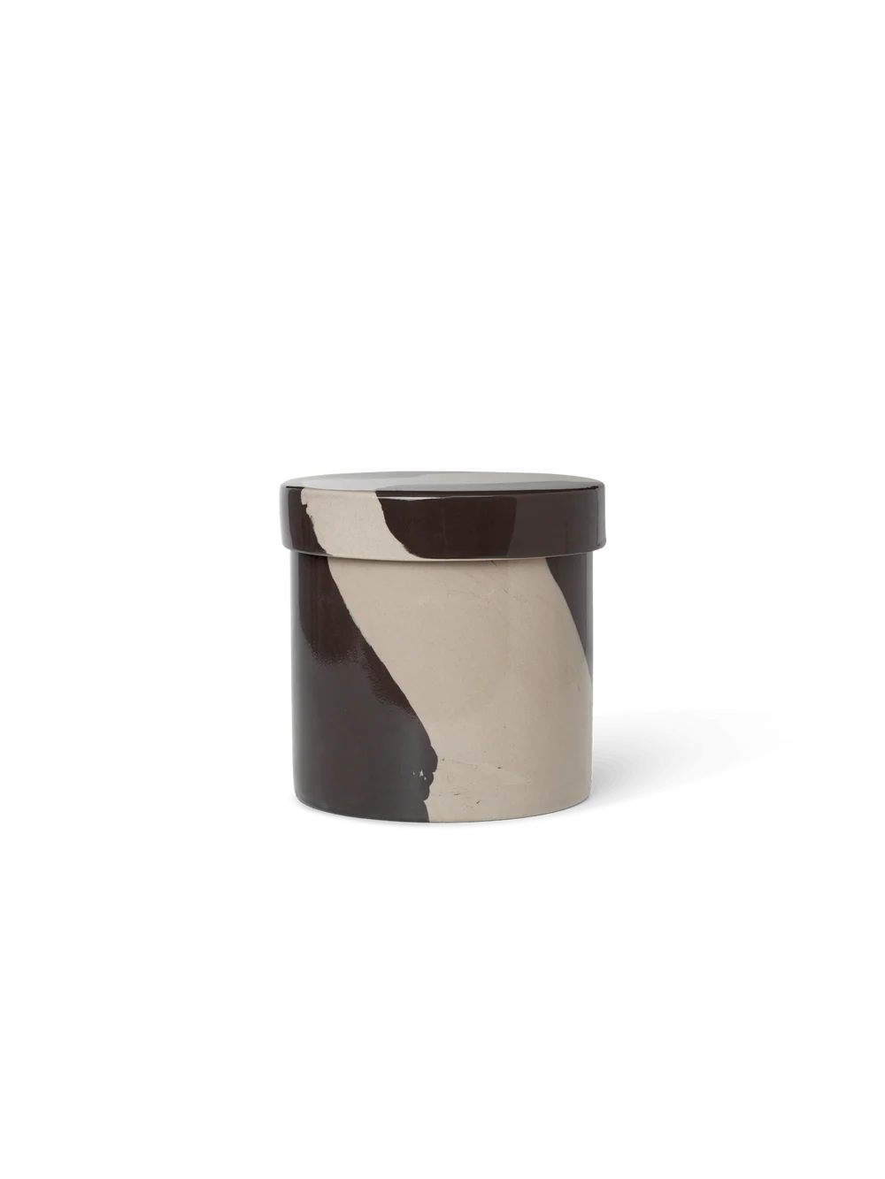 Large Inlay Container - Sand / Brown