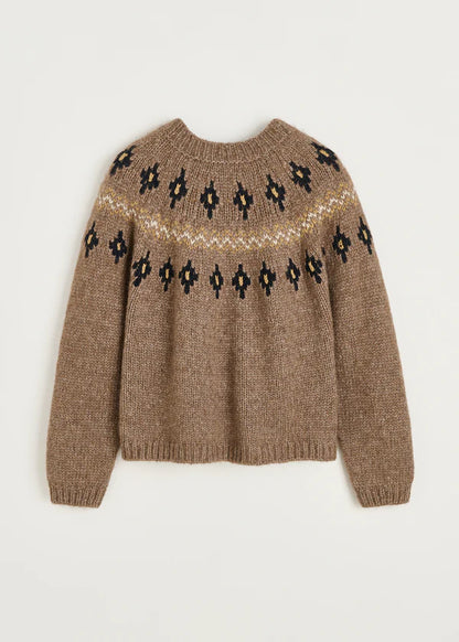 Wyn Sweater - Mix Brownie