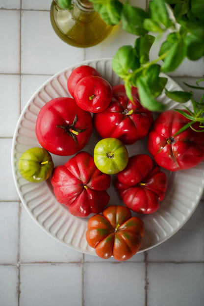 Zebra Tomato Candle - Set of Three