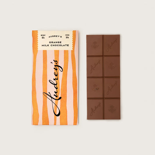 Audrey's 38% Orange Milk Chocolate