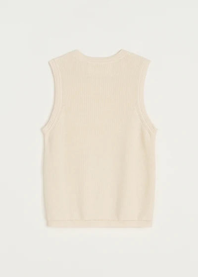 Esha Vest - Pure Ecru
