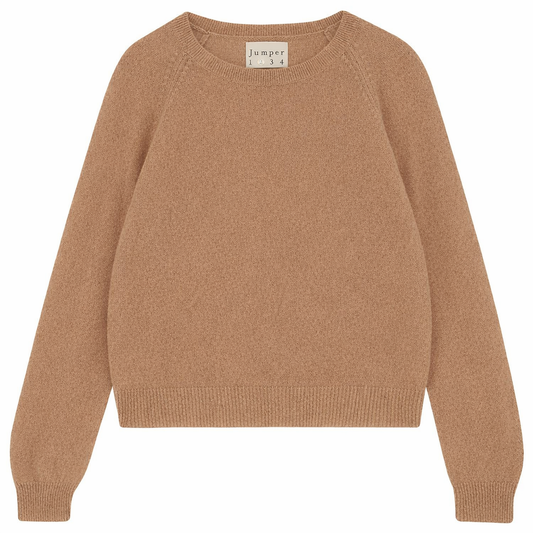 Crop Crew Jumper /  Light Brown