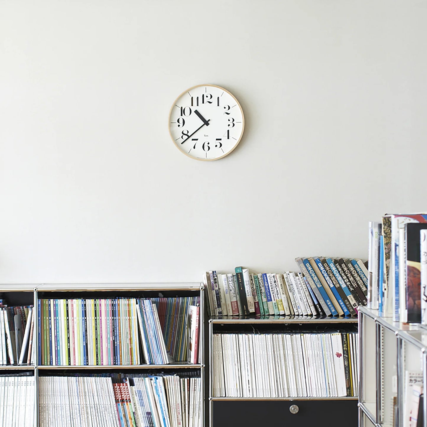 Riki Natural Wall Clock