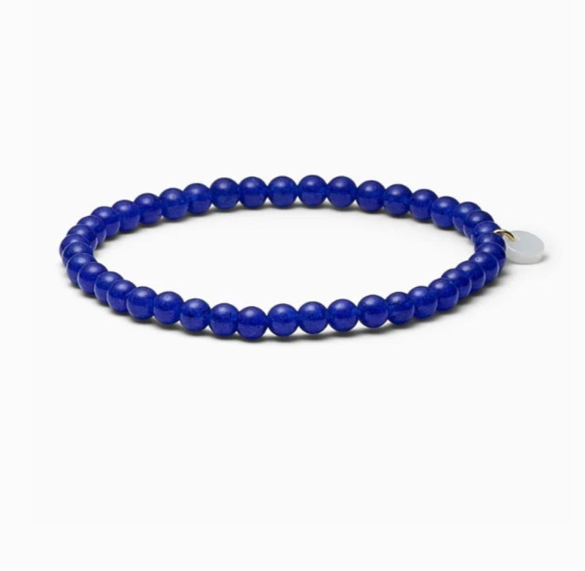 Petite Beaded Bracelet - Lapis Lazuli