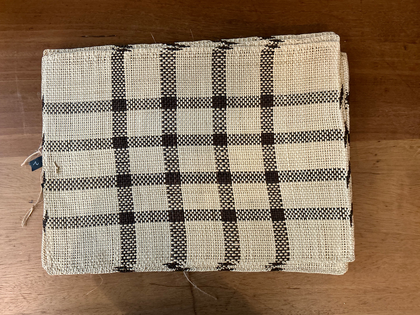 Rectangular patterned placemats set of 6