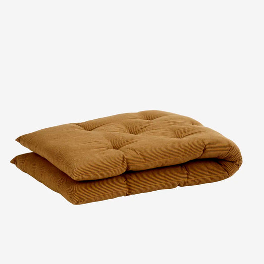 Cotton Mattress Small - Chestnut Stripe