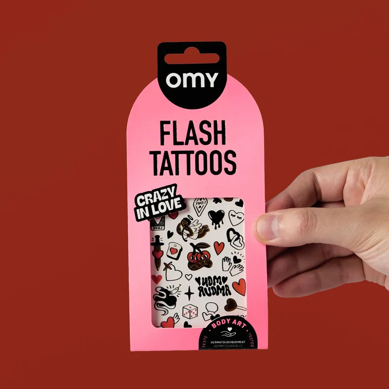 Temporary Flash Tattoos - Crazy in Love
