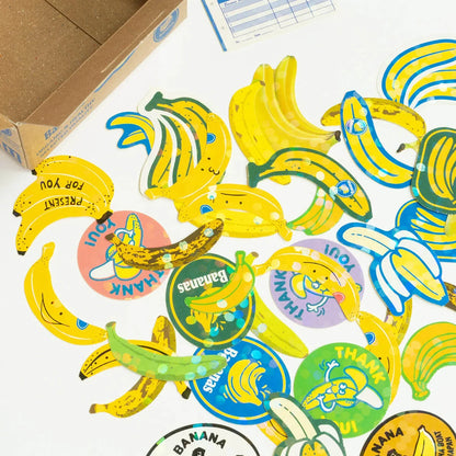 Banana Sticker Box