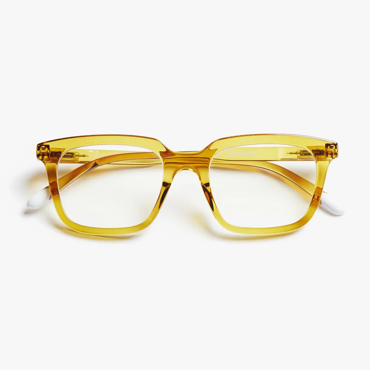 Holly / Blue Light Glasses - Glossy Ecru Olive