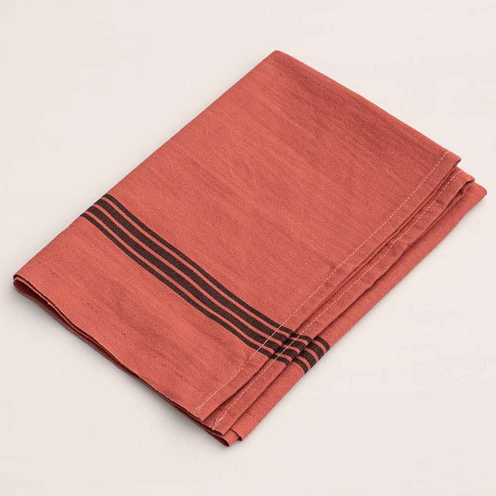 CHARVET TEA TOWELS - GRENADINE