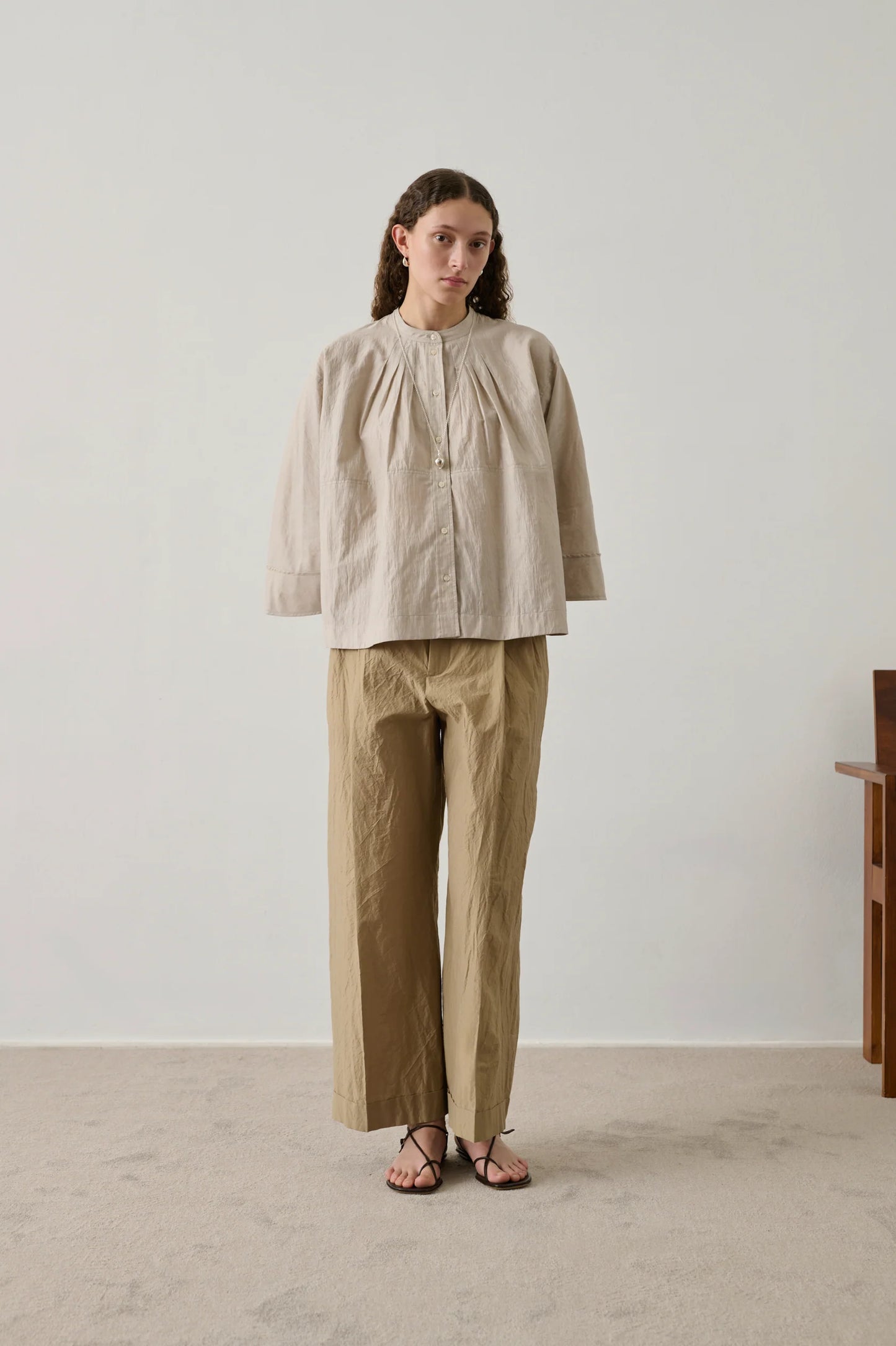 Hennie Blouse - Mastic
