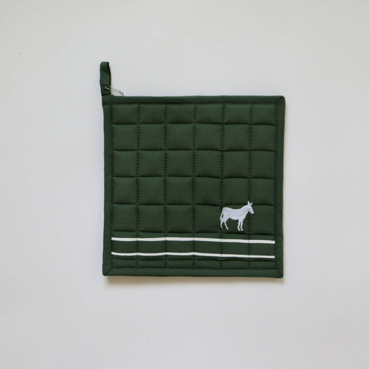 Pot Holder - Green Khaki