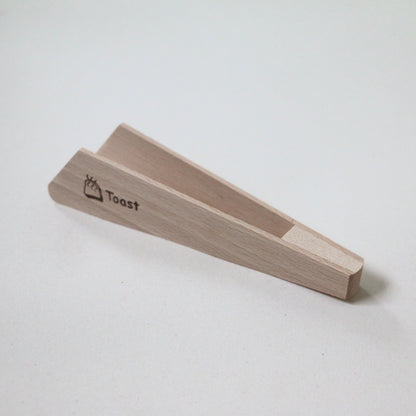 Wooden Toast Tongs