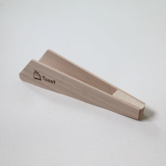 Wooden Toast Tongs
