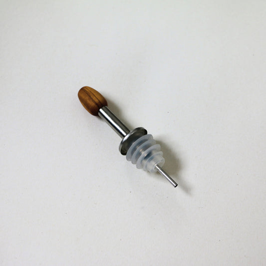 Olive Oil Spout with Wooden Bead