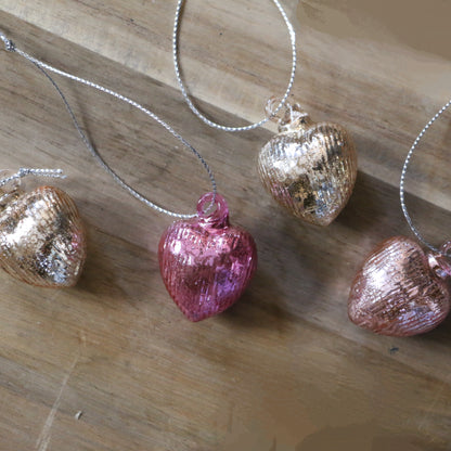 Tiny Heart Decoration - Assorted Colours