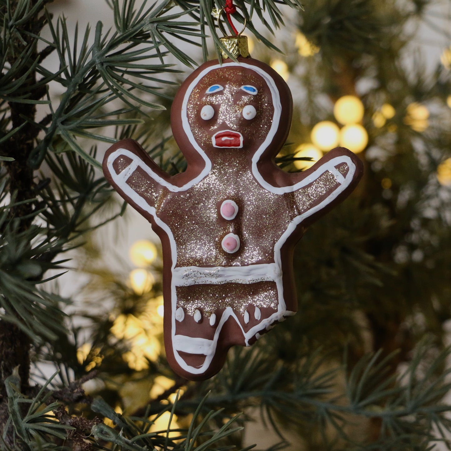 Poor Gingerbread Man Decoration