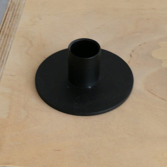 Black Danish Candle Holder