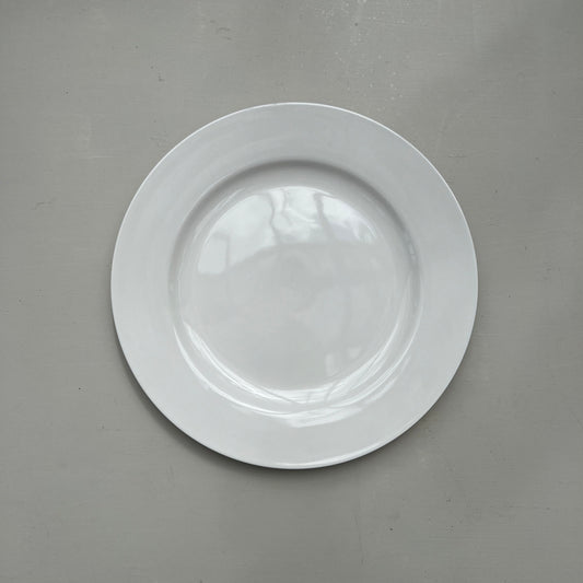 White Porcelain Dinner Plate