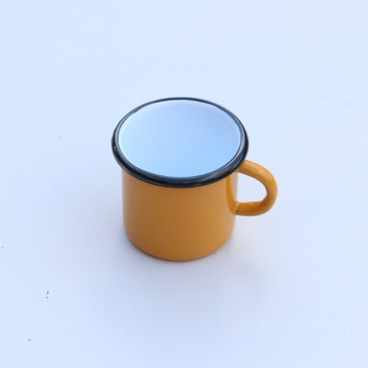 Enamel mug: Yellow