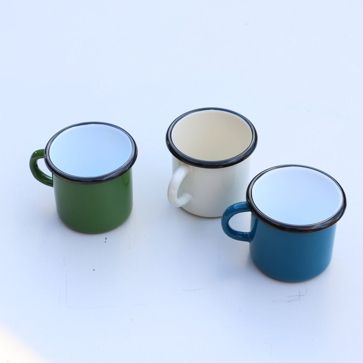 Enamel mug: Blue