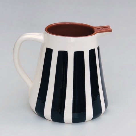 STRIPE PITCHER 2L