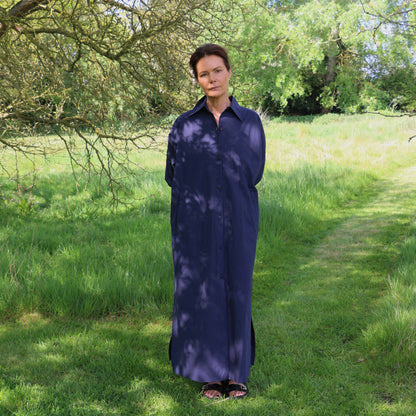 Filer Dress - Navy