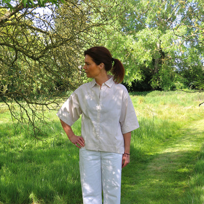 Peril Short Sleeve Button Shirt - Oyster