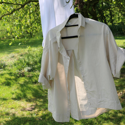 Peril Short Sleeve Button Shirt - White
