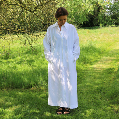 Filer Dress - White